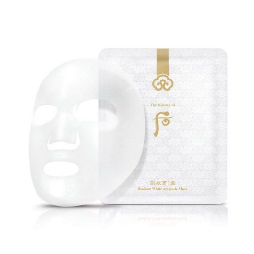 Mặt Nạ Dưỡng Trắng Da Whoo Radiant White Ampoule Mask